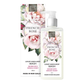 B&C Botanicals French Rose Luxury Hand & Body Wash with floral packaging on a white background