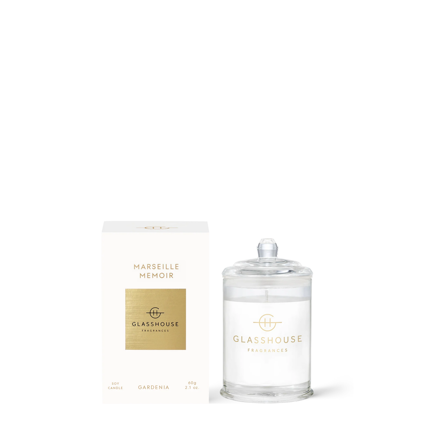 Glasshouse Fragrances MARSEILLE MEMOIR 60g Triple Scented Soy Candle