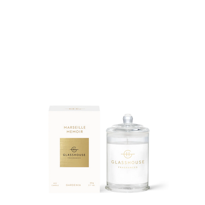 Glasshouse Fragrances MARSEILLE MEMOIR 60g Triple Scented Soy Candle