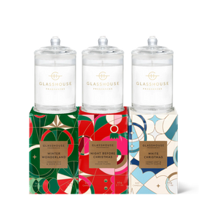 Glasshouse Fragrances Christmas Trio