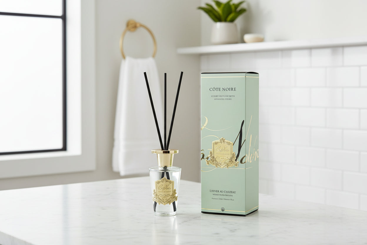 Côte Noire diffuser with packaging on a white background