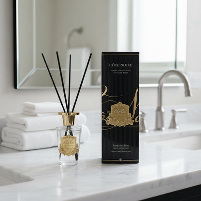 Côte Noire - 150ml GOLD DIFFUSER - QUEEN OF THE NIGHT
