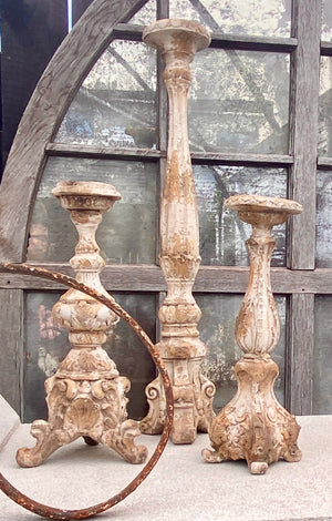 Gorgeous Antiqued Candle Holder - Selection of sizes - Available In Store Only
