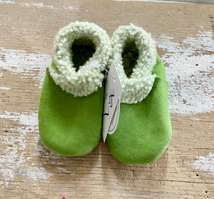 Lambskin Booties Mousse Colour