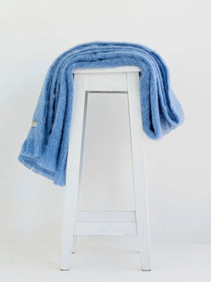 Windermere Mohair - Provence Throw (Allow 48 Hour Turnaround)