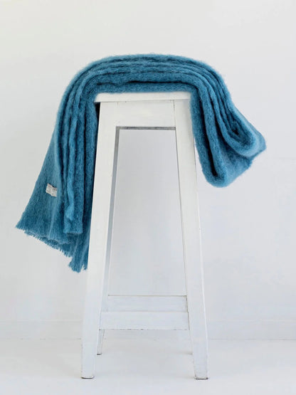 Windermere Mohair - Lake Throw (Allow 48 Hour Turnaround)
