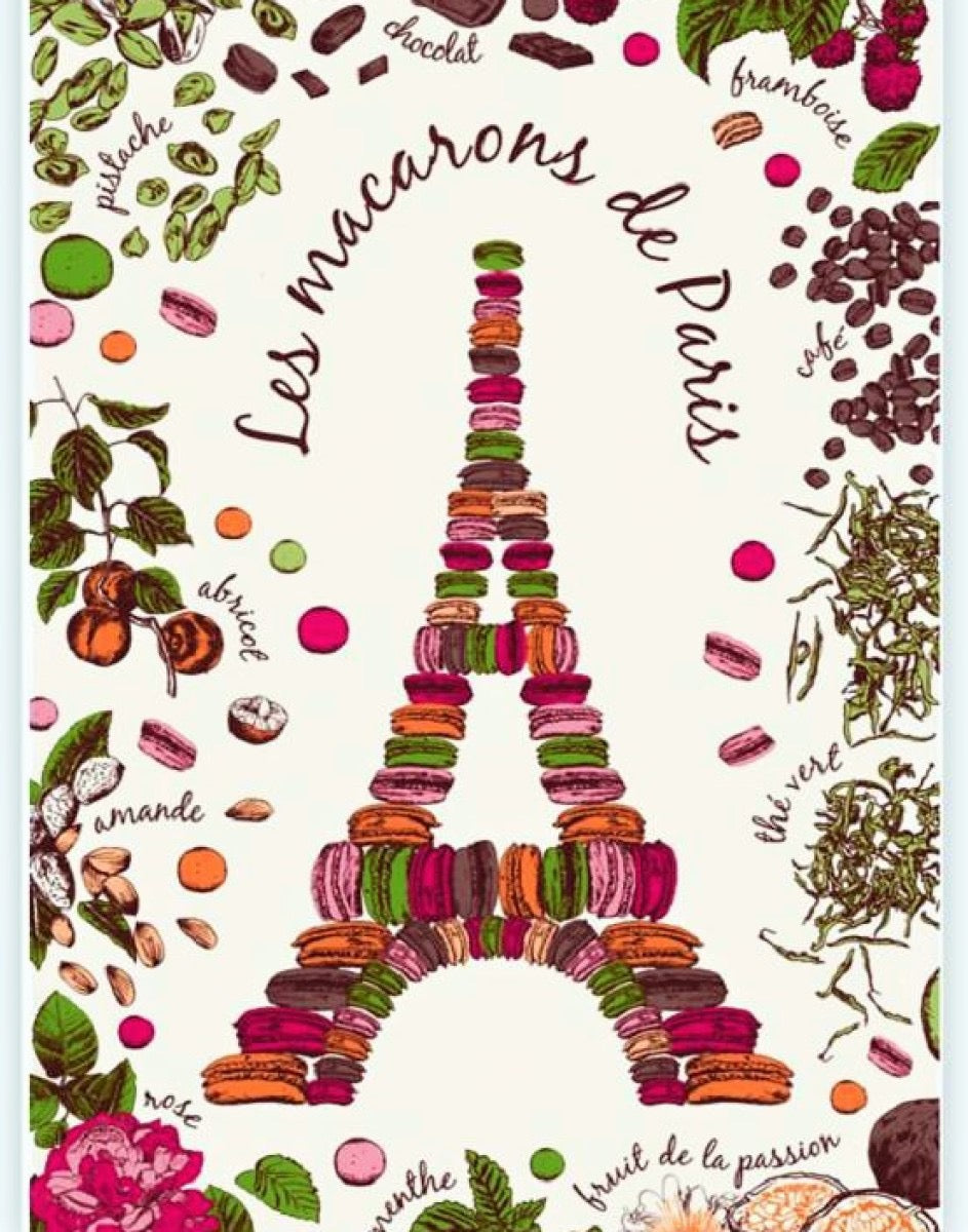 Winkler Macarons Tea Towel
