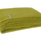 Windermere Mohair - Pesto Throw (Allow 48 Hour Turnaround)