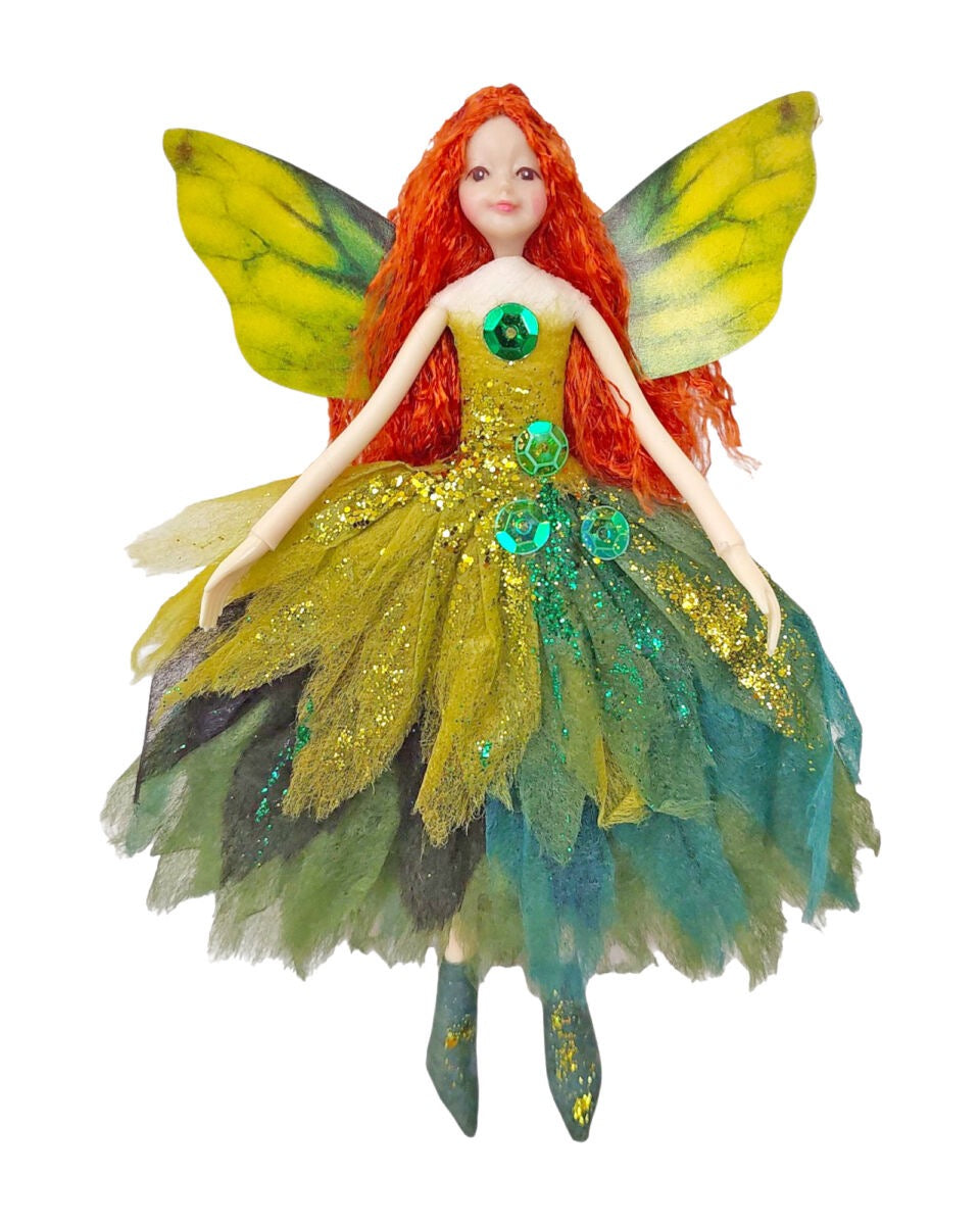 NZ Themed Fairy - Pounamu