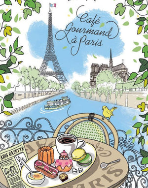 Winkler Tea Towel Cafe Paris
