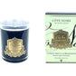 Côte Noire 450g Candle - Dark Vessel with Gold Badge - Persian Lime and Tangerine