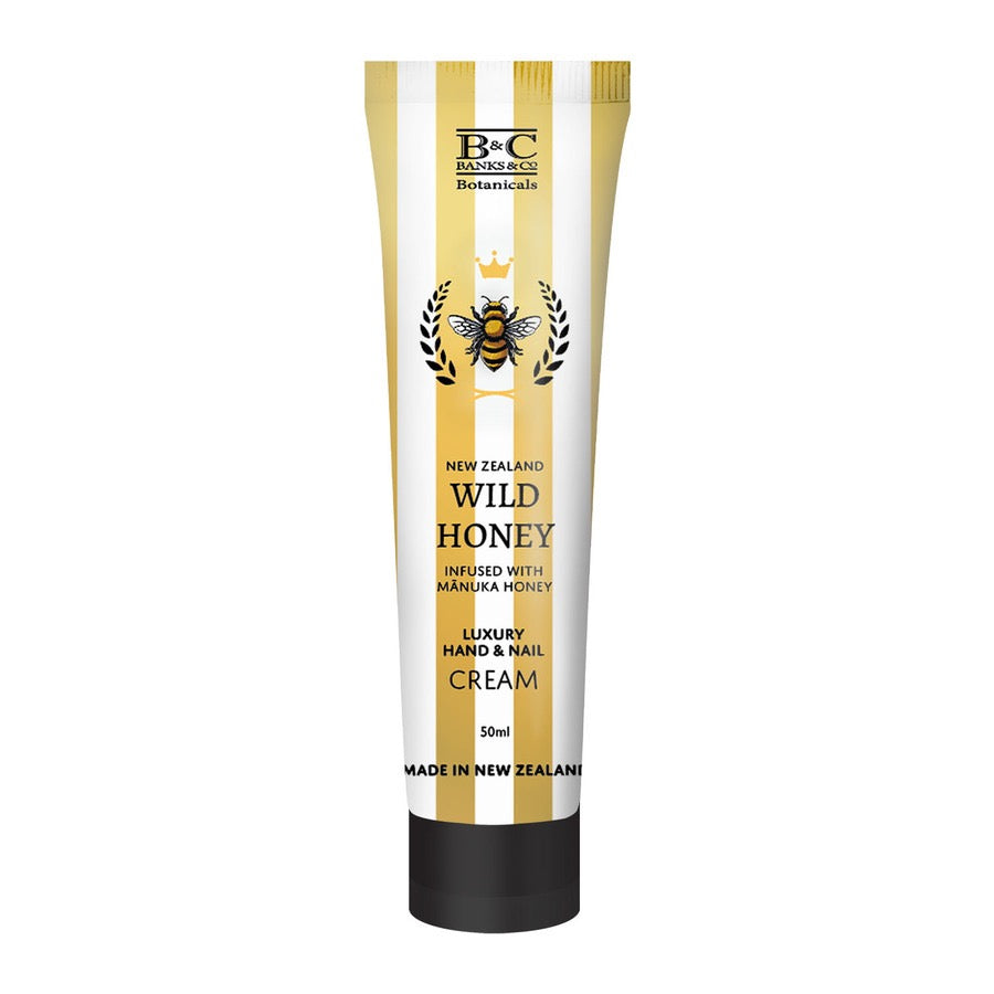 Banks & Co French Wild Honey Hand & Nail Cream 50ml