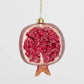 Sugared Pomegranate Festival Decoration - Available Mid October