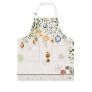 Michel Design Works Peace on Earth Apron with Pockets