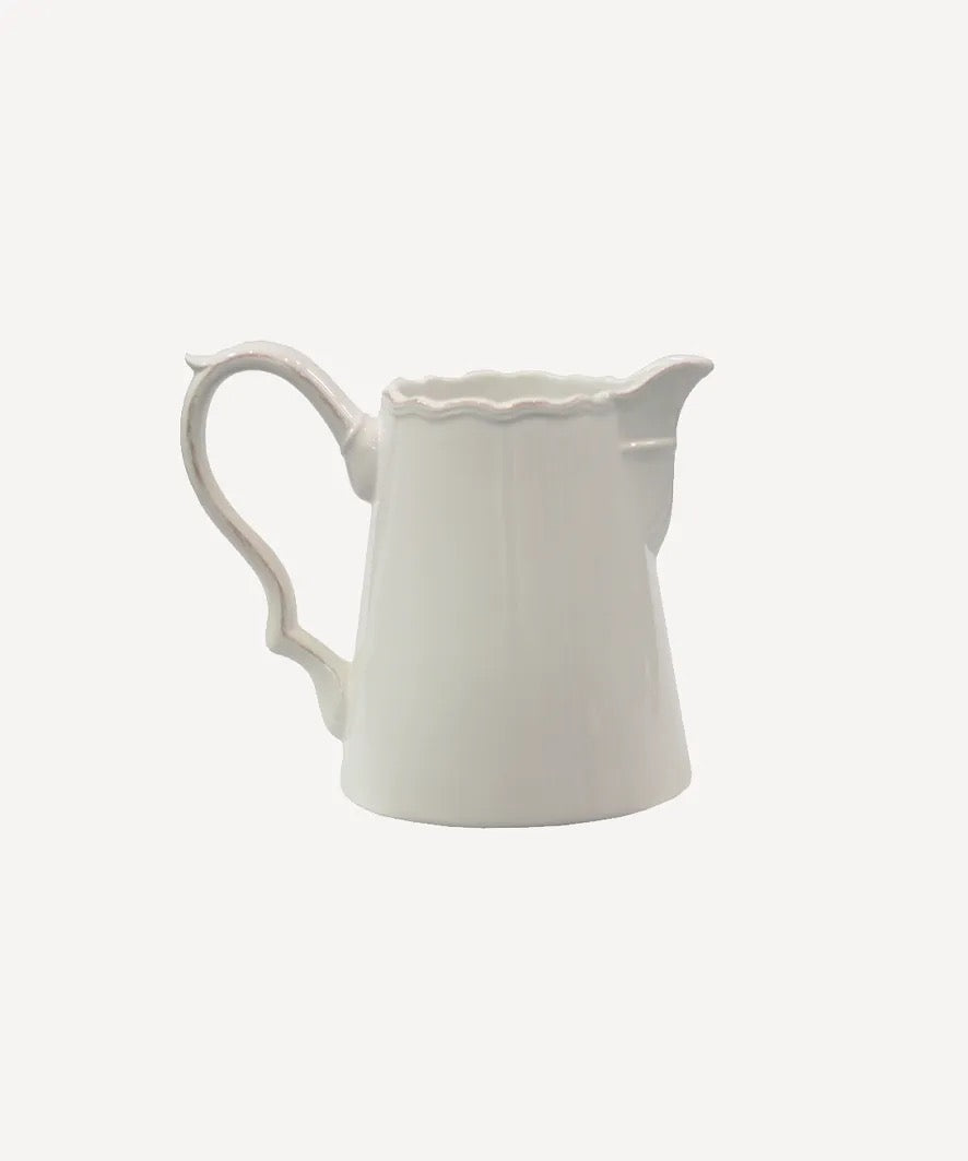 Elise White Jug