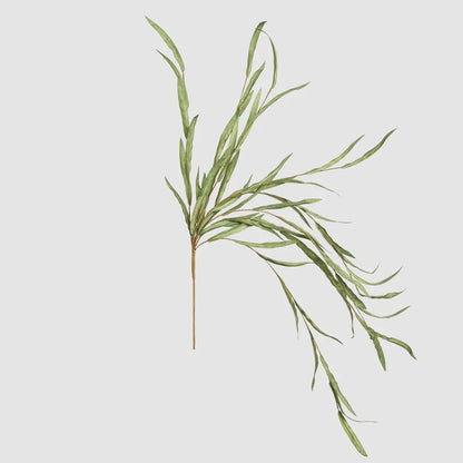 Hanging Willow Stem Green Glitter - Available Mid October - Available In Store Only