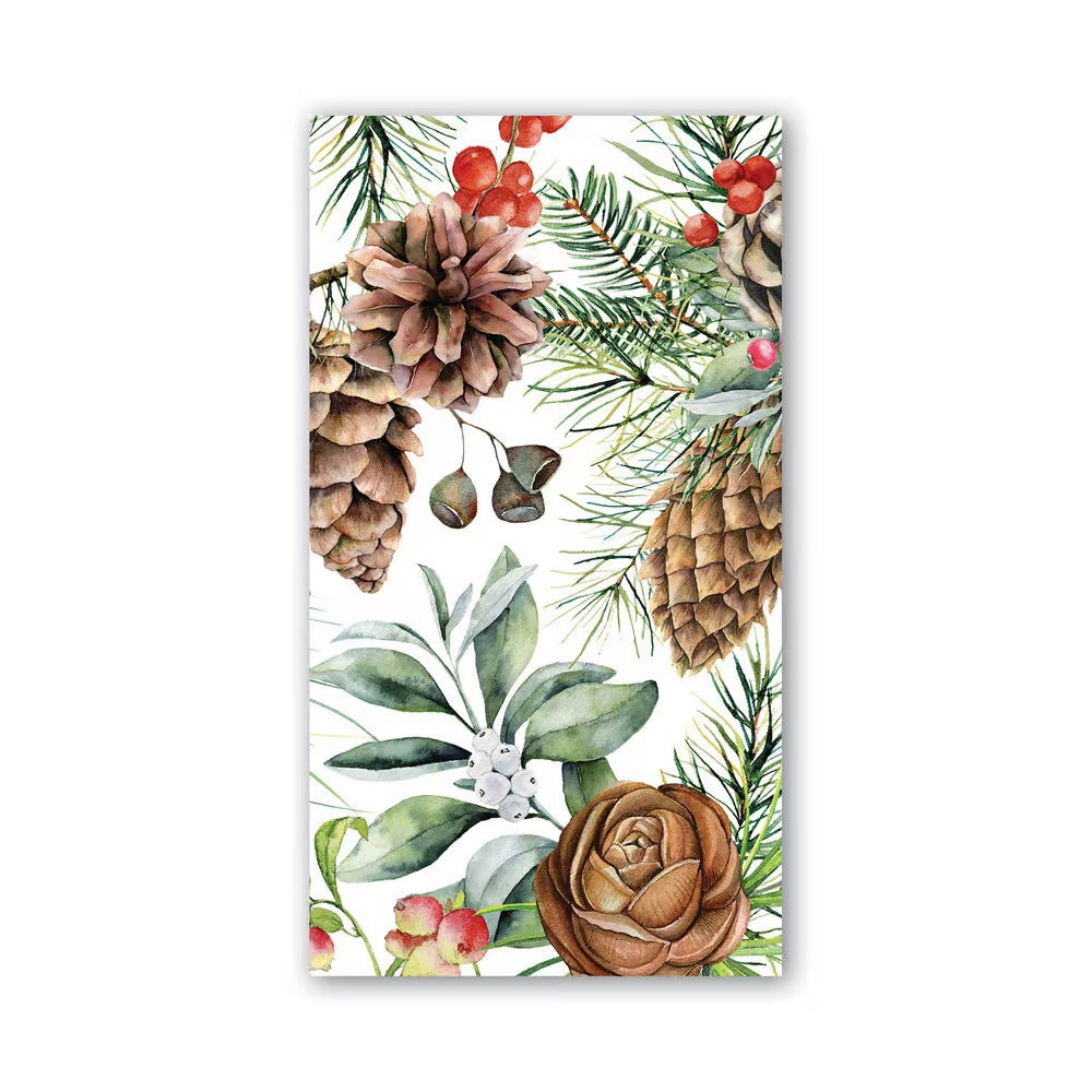 Michel Design Works White Spruce Hostess Napkins