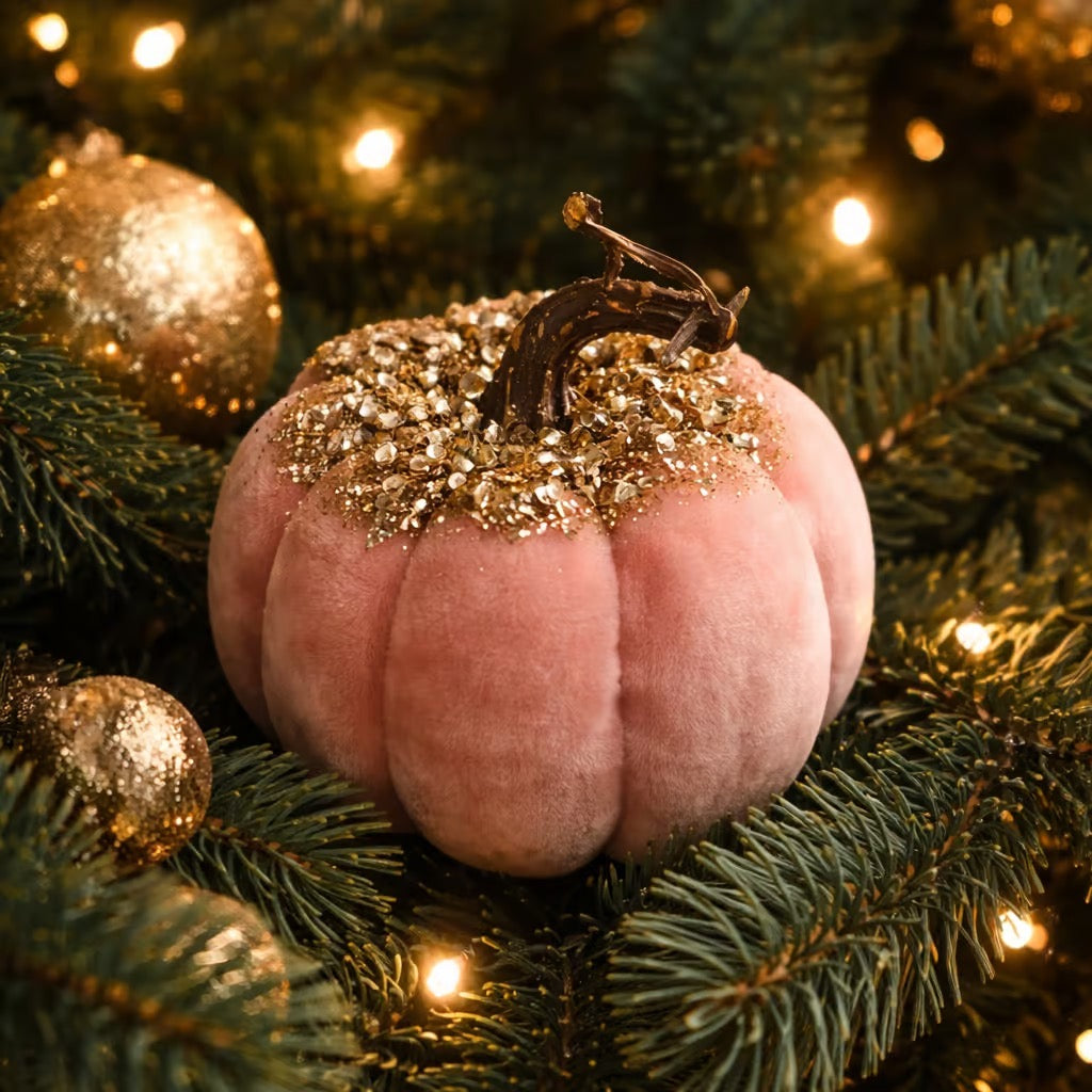 Pink Velvet Pumpkin - Available Mid October
