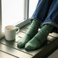 Merino Wool Crew Socks  Roll Top | Woman | Heather