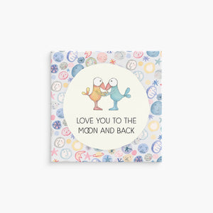 Love you to the moon and back magnet