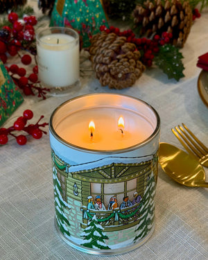 Limited Edition White Christmas 380g Triple Scented Soy Candle