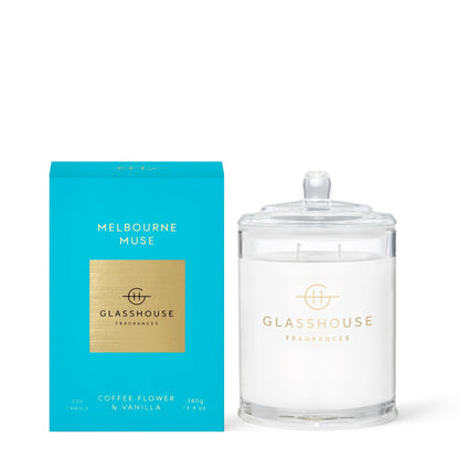 Glasshouse Fragrances MELBOURNE MUSE 380g Triple Scented Soy Candle
