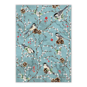 Michel Design Works Winterberry & Balsam Tea Towel