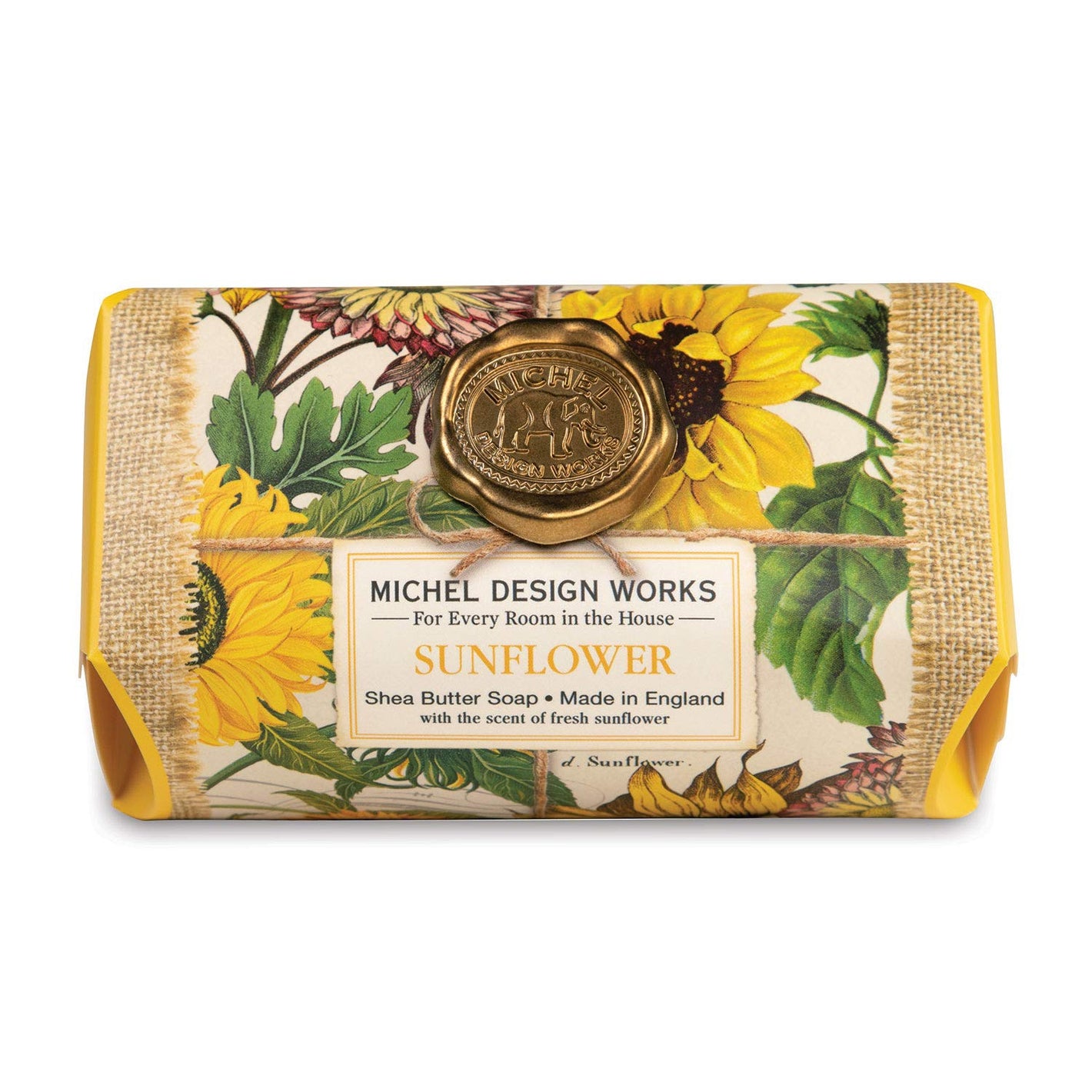 Michel Design Work Sunflower Large Soap Bar