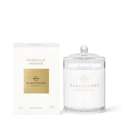 Glasshouse Fragrances MARSEILLE MEMOIR 380g Triple Scented Soy Candle