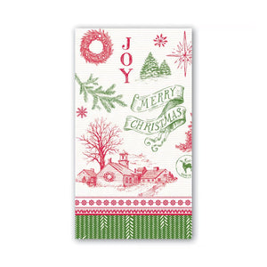 Michel Design Works Joy to the World Hostess Cocktail Napkins