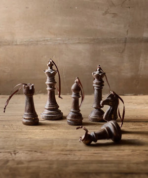 Hanging Chess Piece (Set of Six)