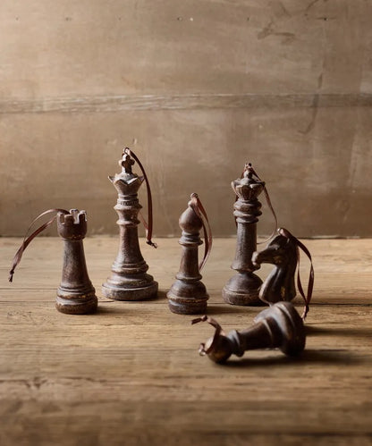 Hanging Chess Piece (Set of Six)