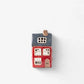 Alsace Tea Light House Navy Roof
