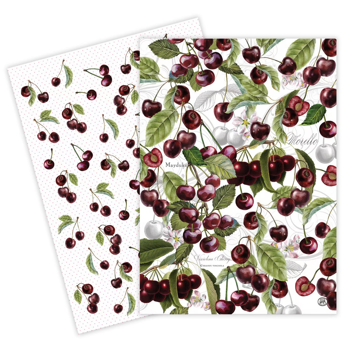 Michel Design Works Cherry Kitchen Towel set of 2