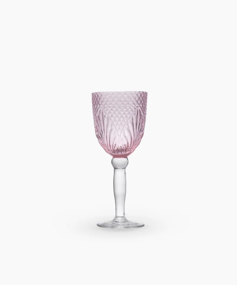 Vintage Pink Goblet (Available In Store Only)