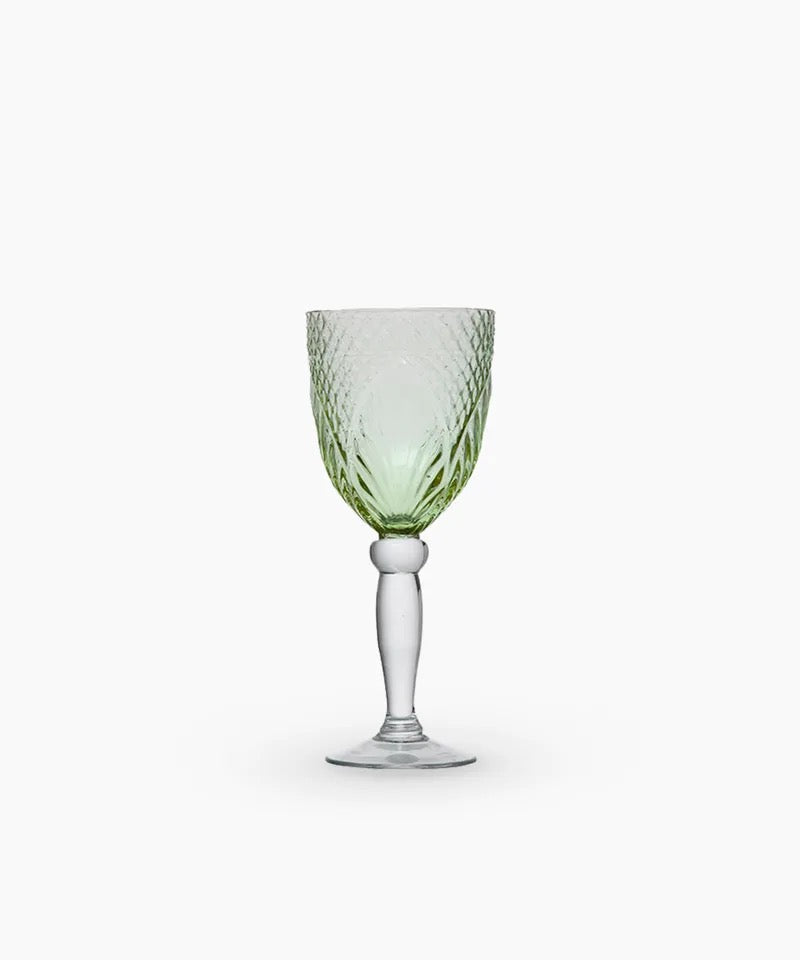 Vintage Green Goblet (Available In Store Only)