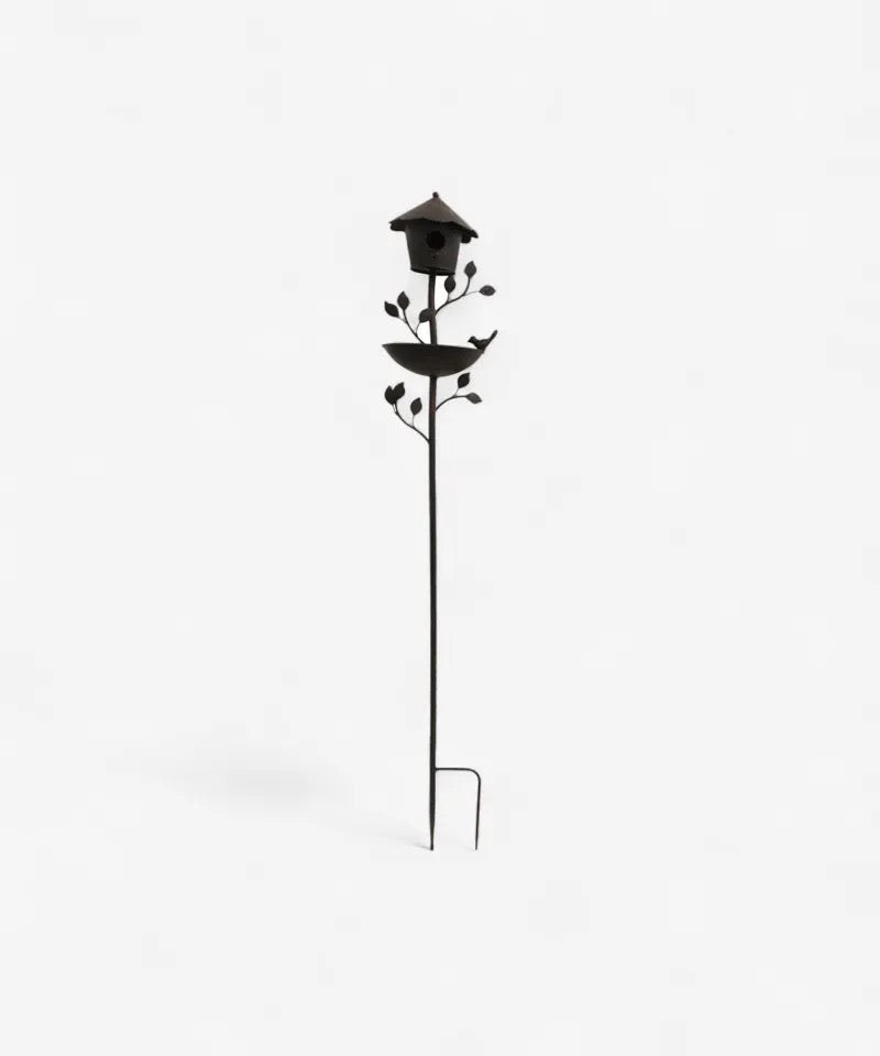 Birdhouse Garden Stake (Available In Store Only)