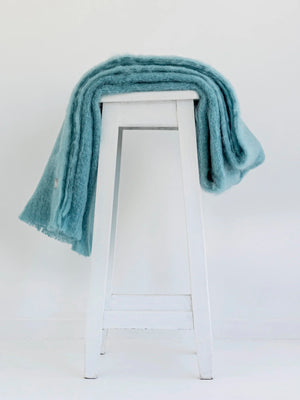 Windermere Mohair - Seaspray Throw