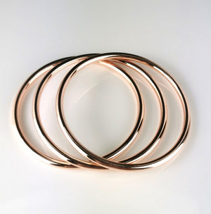 Trio Fashion Bangle Rose Gold 66mm