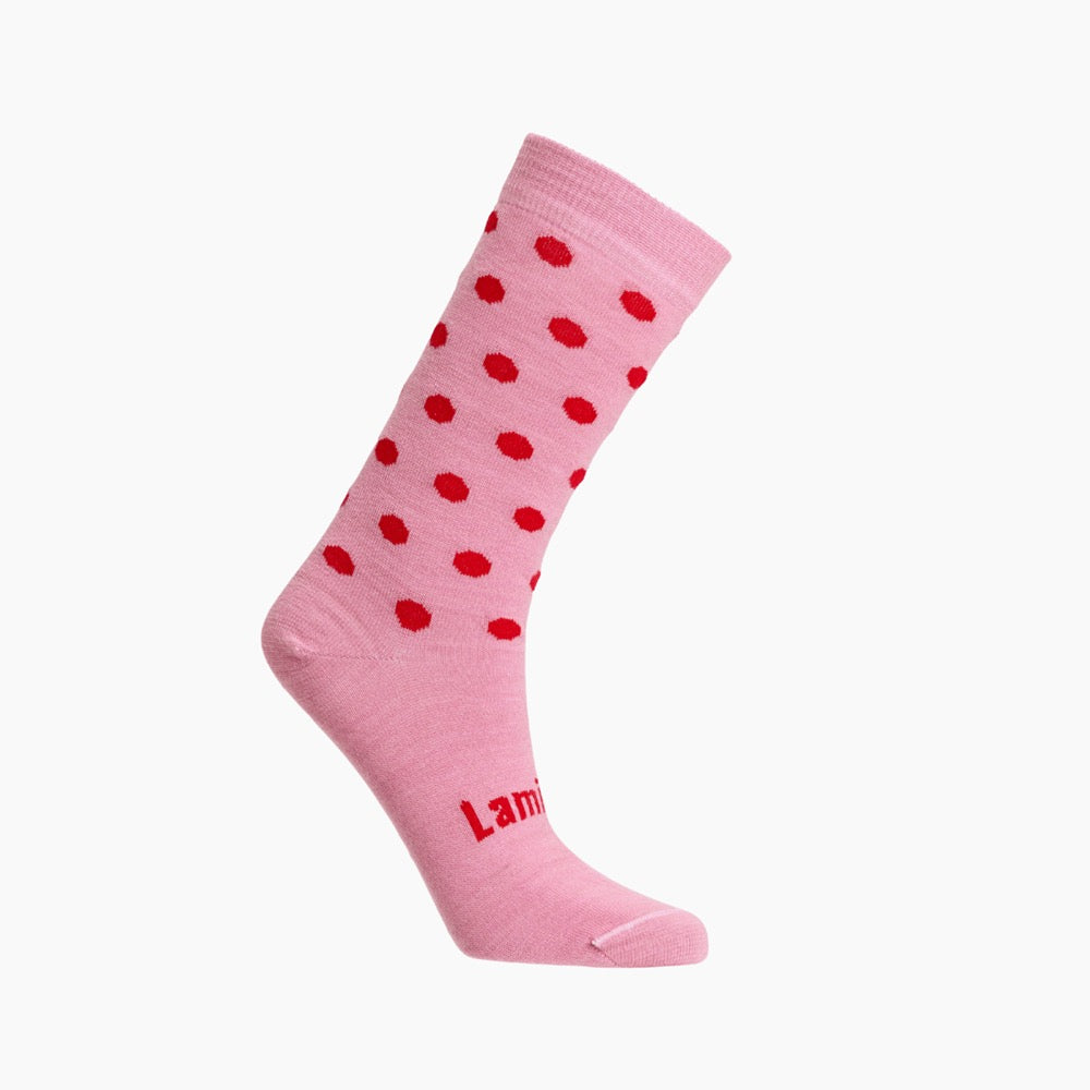Merino Wool Crew Socks | Woman | Cherry