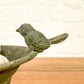 Antiqued Metal Bird Bowl
