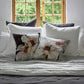 Magnolia Charcoal Cushion Cover