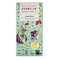 Bennetto Natural Foods co Mint & Cocoa Nibs 80G Chocolate Bar