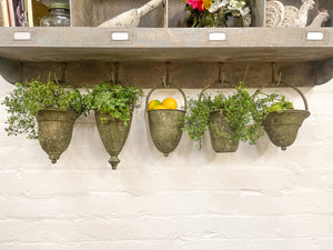 Assorted Antiqued Hanging Pots (Available In-Store Only)
