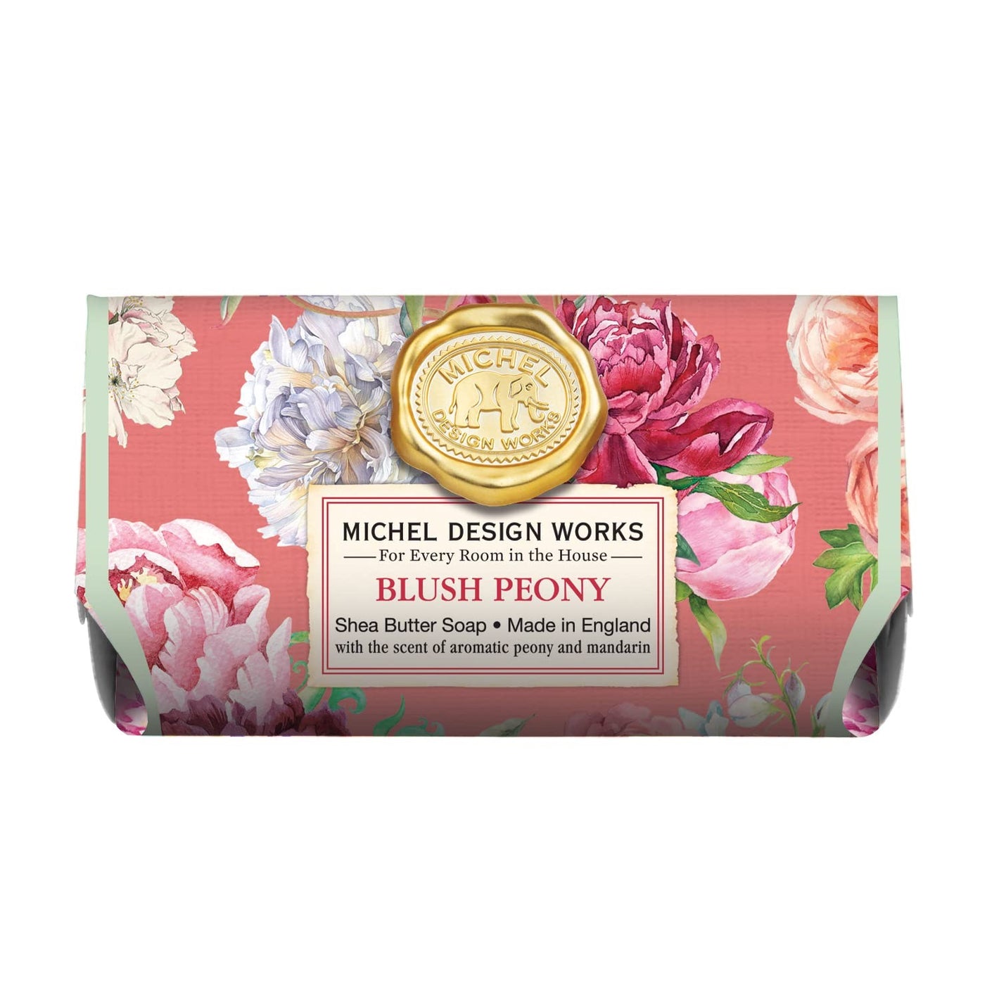 Michel Design Works Blush Peony Large Soap Bar