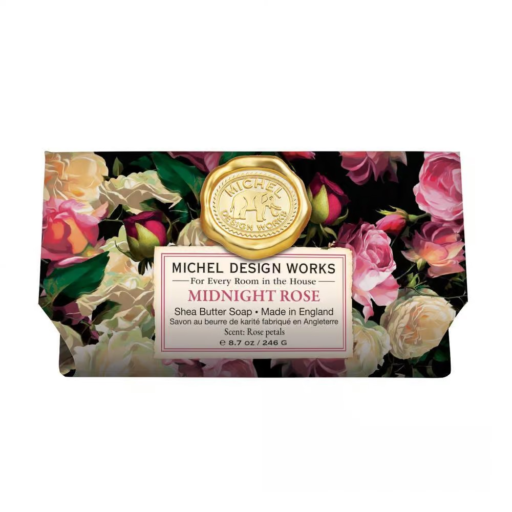 Michel Design Works Midnight Rose Large Soap Bar