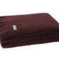 Windermere Mohair - Mulberry Throw