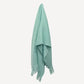 Duck Egg Blue Tassle Throw