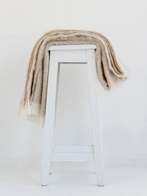 Windermere Mohair - Toi Toi Throw (Allow 48 Hour Turnaround)