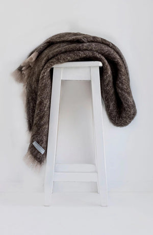 Windermere Mohair - Kiwi Throw (Allow 48 Hour Turnaround)